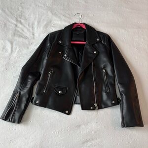 Blank NYC Black Faux Leather Jacket